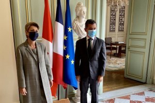 La conseillère fédérale Karin Keller-Sutter a apporté mardi à son homologue français Gérald Darmanin son soutien sur le Pacte européen sur la migration et l’asile.